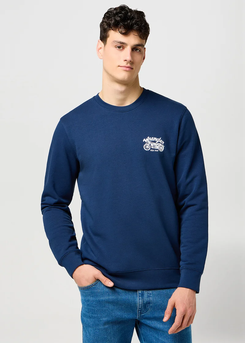 Wrangler Americana Crew Navy