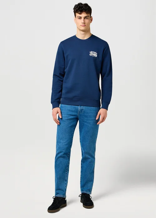 Wrangler Americana Crew Navy