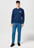 Wrangler Americana Crew Navy