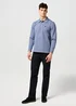 Wrangler Long Sleeve Polo Shirt Grisaille