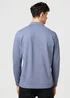 Wrangler Long Sleeve Polo Shirt Grisaille