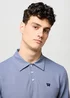 Wrangler Long Sleeve Polo Shirt Grisaille