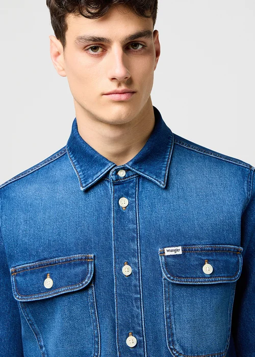 Wrangler Overshirt Slatebound