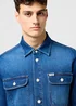 Wrangler Overshirt Slatebound
