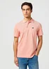 Wrangler Refined Polo Shirt Orange