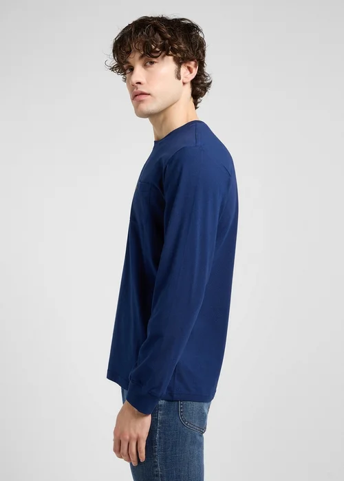 Lee Long Sleeve Pocket Tee True Navy