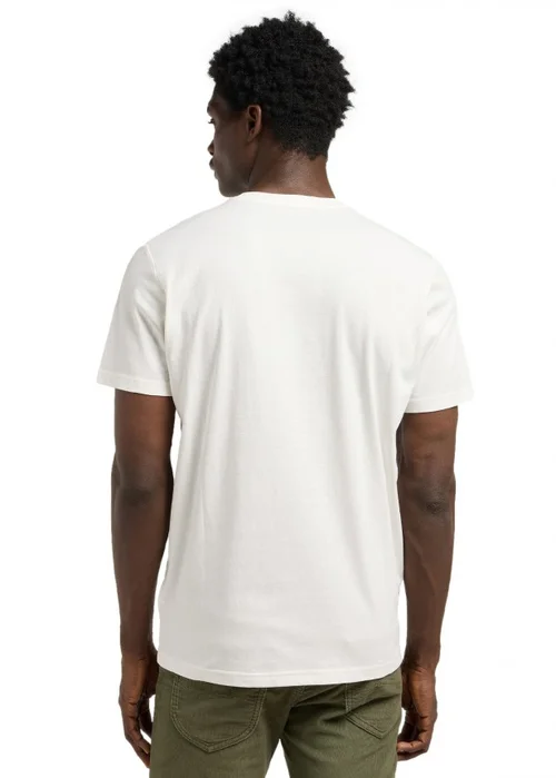 Lee Regular Small Logo Tee Ecru