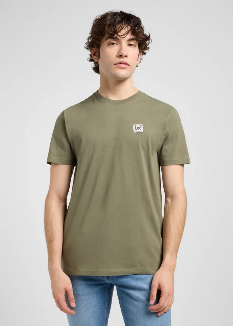 Lee Regular Tee Woven Label Mercantile