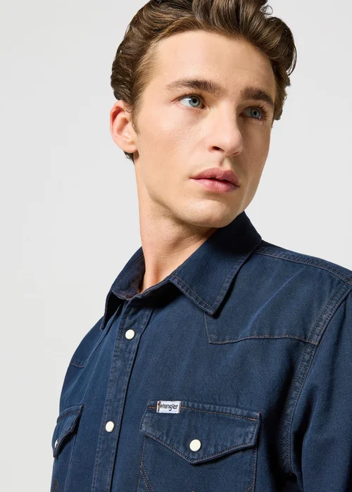 Wrangler Western Shirt Midnight Rodeo