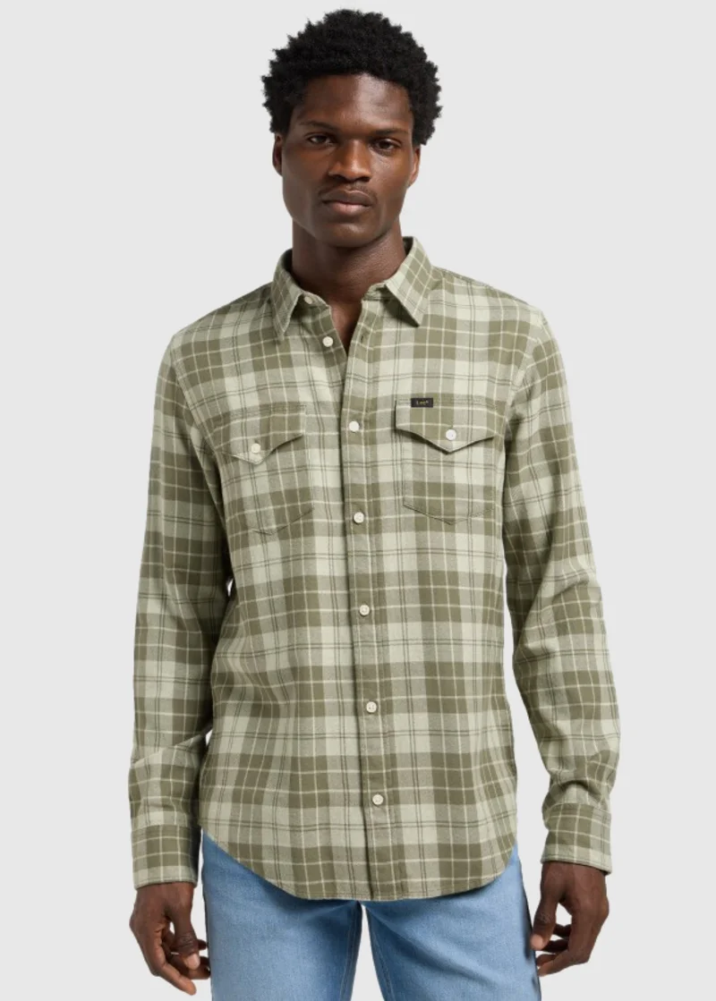 Lee Regular Shirt Mercantile Plaid Check