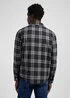 Lee Leesure Shirt Black Painter Gray Check
