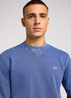 Lee Plain Crew Sweatshirt Surf Blue - 112349355