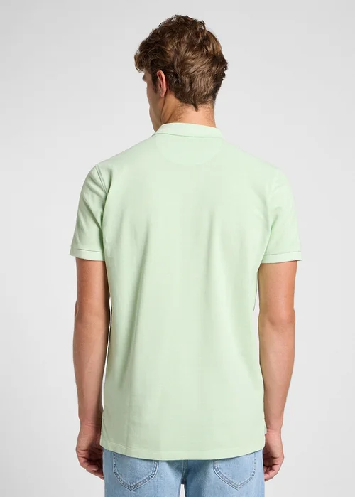 Lee Garment Dye Polo Soft Sage