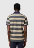 Wrangler Stripe Polo Shirt Aloe