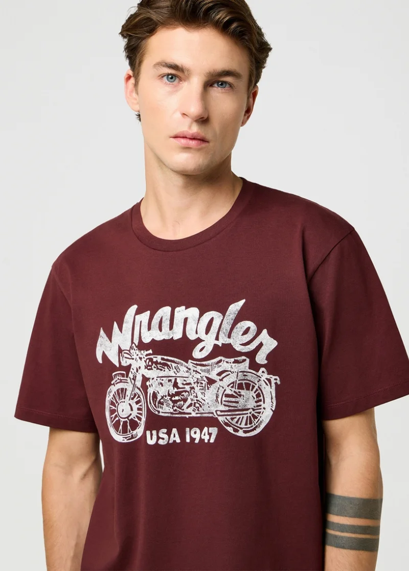 Wrangler Americana Tee Decadent Chocolate