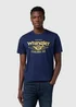 Wrangler Americana Tee Navy 11237