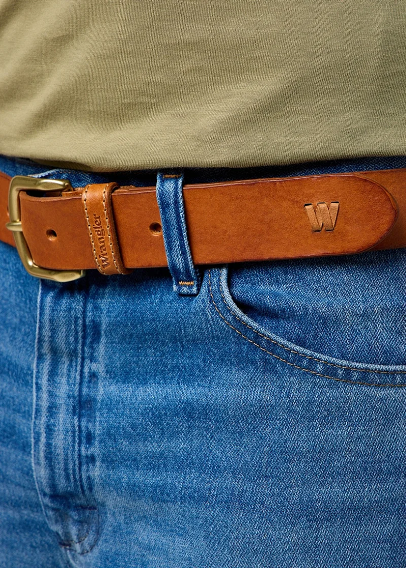 Wrangler West Belt Cognac