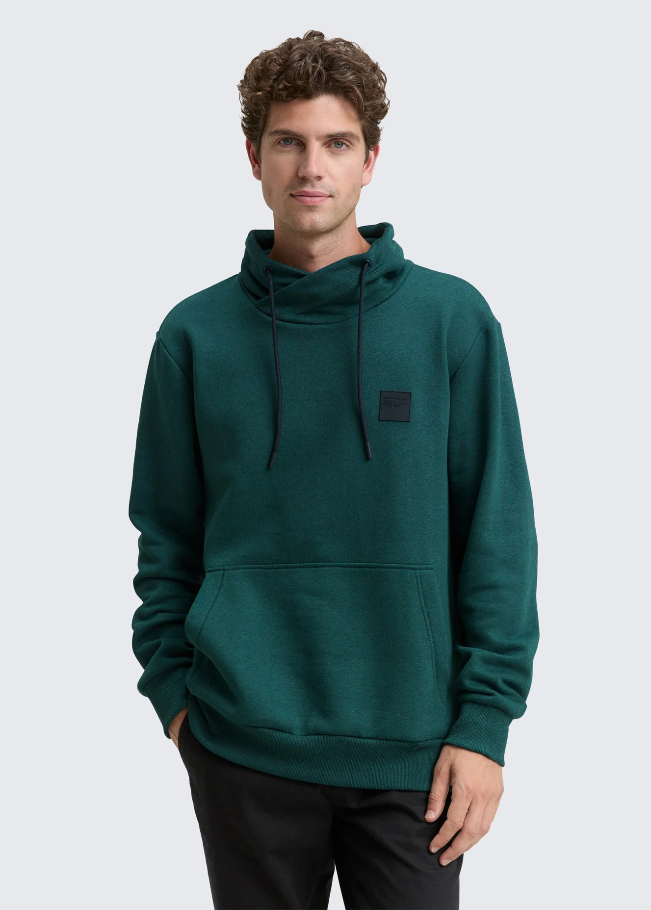 Zielona Bluza Z Kapturem Tom Tailor