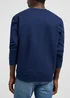 Lee Small Logo Crew Sweatshirt True Navy