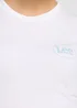 Lee Slim Tee Bright White