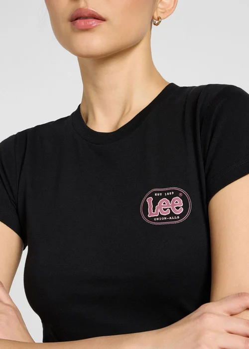 Lee Slim Tee Black