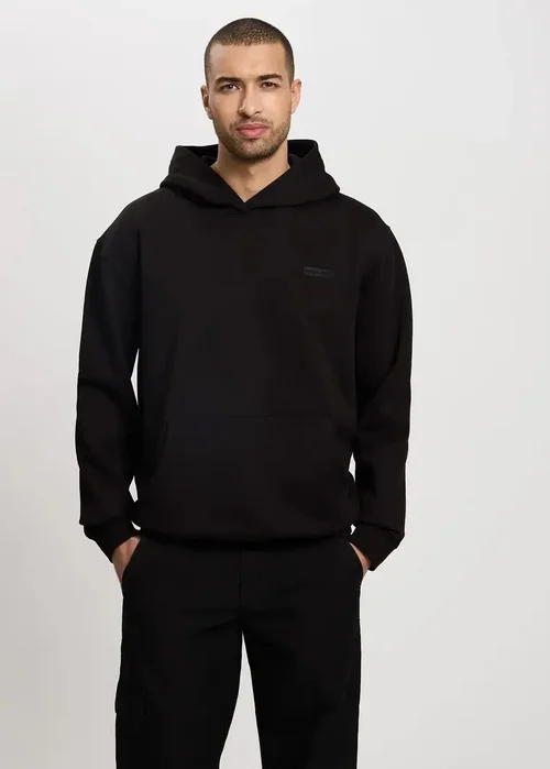 Cross Jeans Hoodie Sweatshirt Black 020