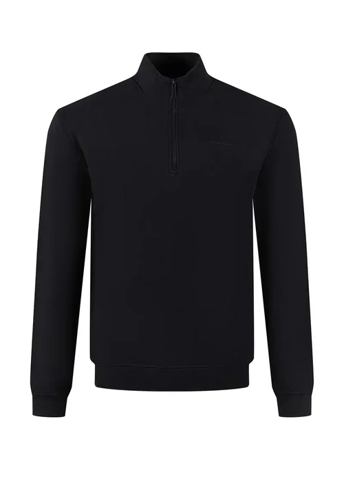 Cross Jeans Halfzip Sweatshirt Dark Navy 310