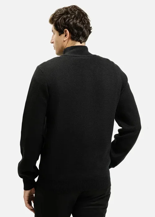 Cross Jeans Halfzip Knit Black 020