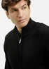 Cross Jeans Halfzip Knit Black 020