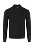 Cross Jeans Halfzip Knit Black 020