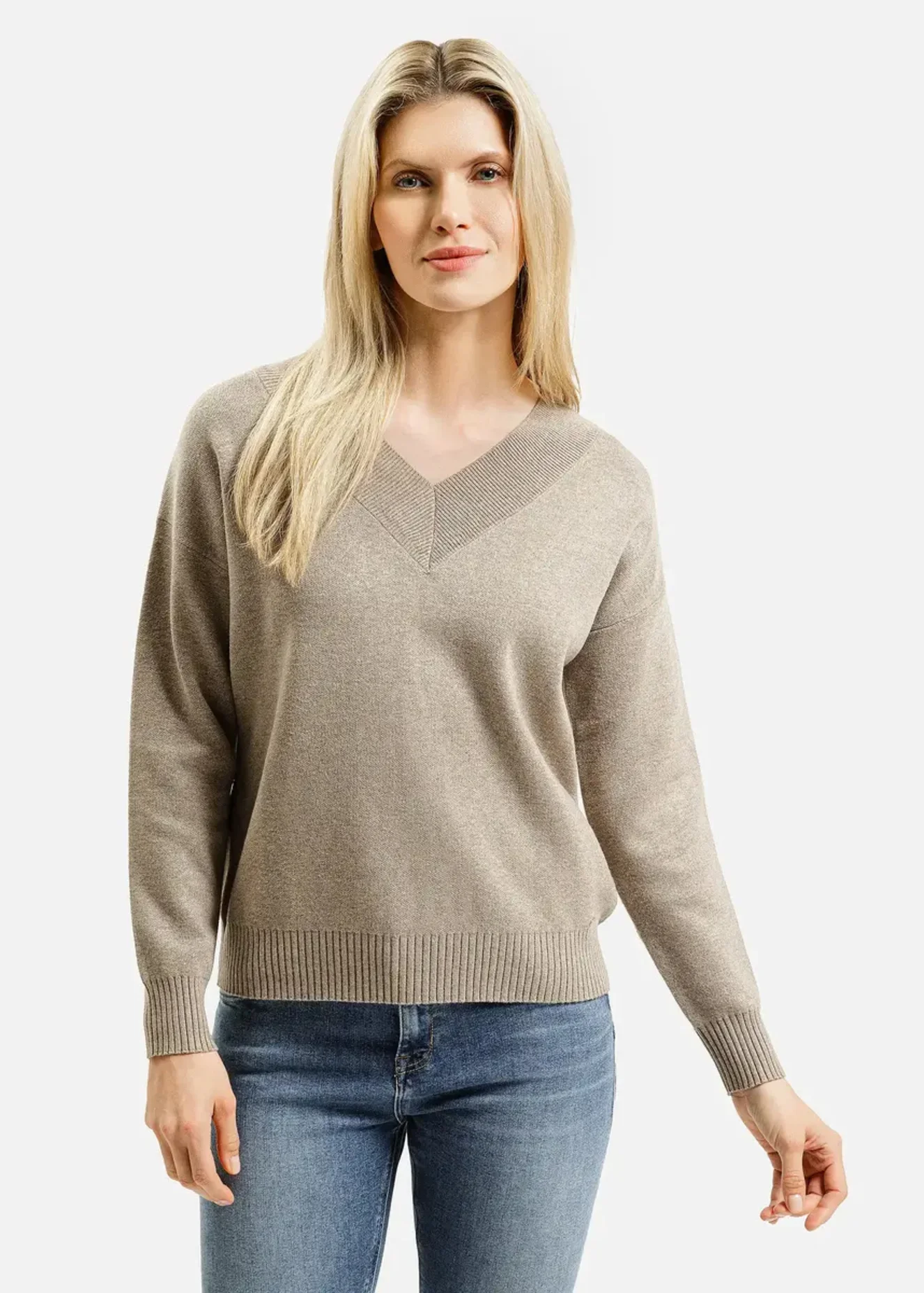 Beowy Damski Sweter Cross Jeans