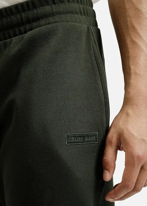 Ciemnozielone Dresy Cross Jeans