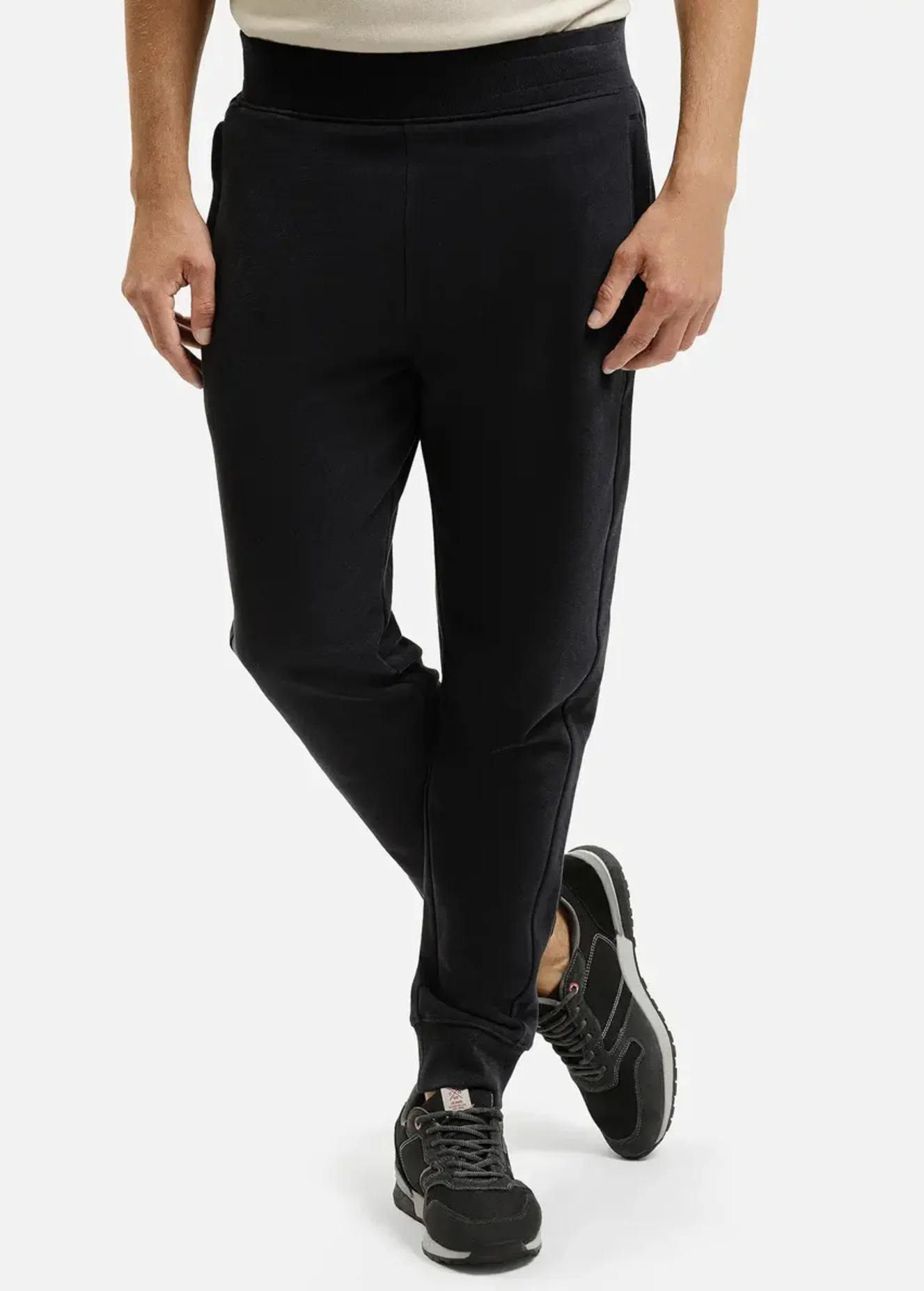 Ciemnogranatowe Spodnie Dresowe Cross Jeans