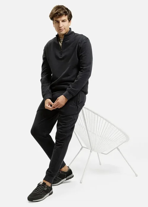 Ciemnogranatowe Spodnie Dresowe Cross Jeans