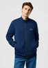 Wrangler Funnel Neck Zip Navy
