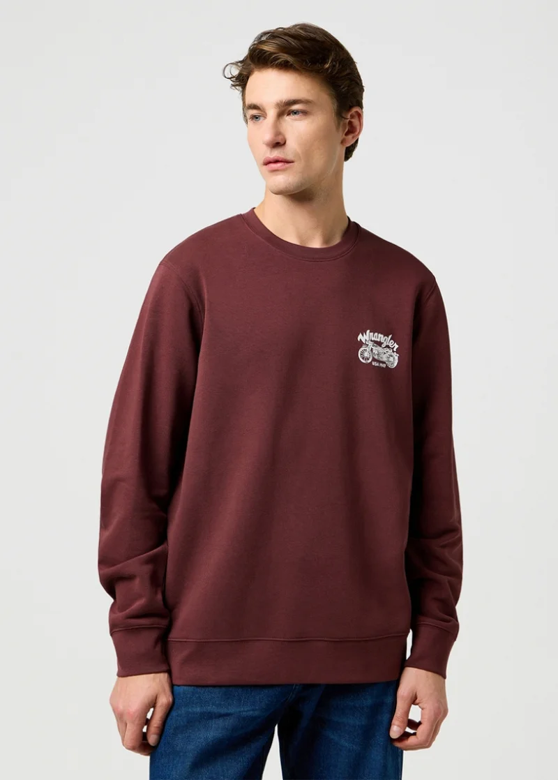 Wrangler Americana Crew Decadent Chocolate