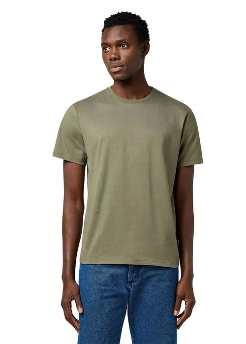 Wrangler 3pack Regular Tees White Olive Navy