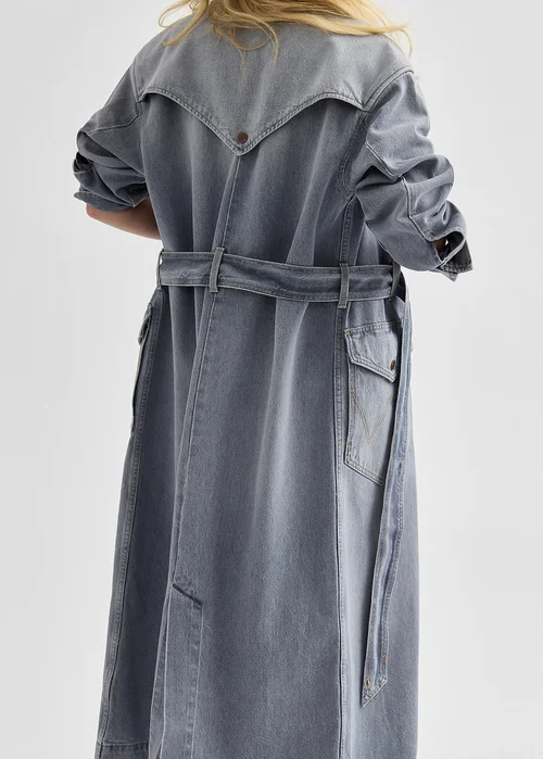 Wrangler Denim Trench Haute Haze