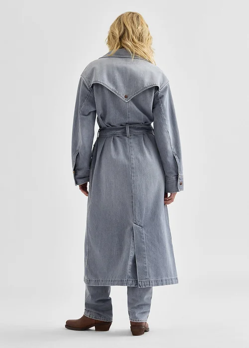 Wrangler Denim Trench Haute Haze
