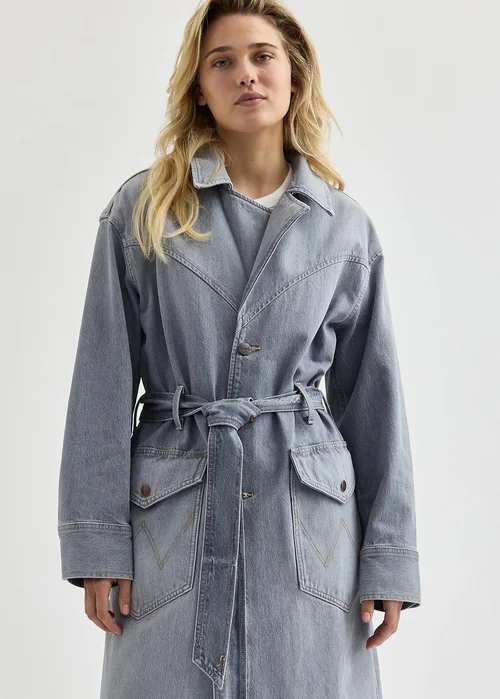 Wrangler Denim Trench Haute Haze