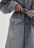 Wrangler Denim Trench Haute Haze