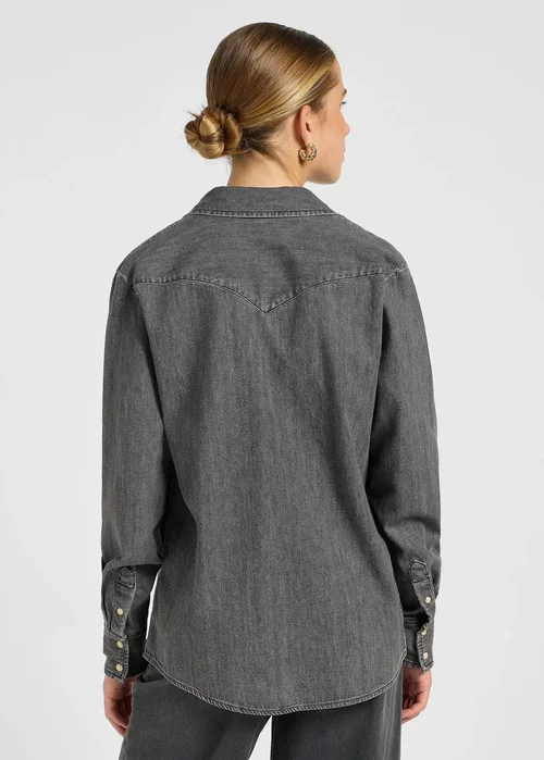Lee Regular Western Shirt Asphalt Black