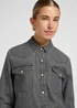 Lee Regular Western Shirt Asphalt Black