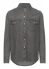 Lee Regular Western Shirt Asphalt Black