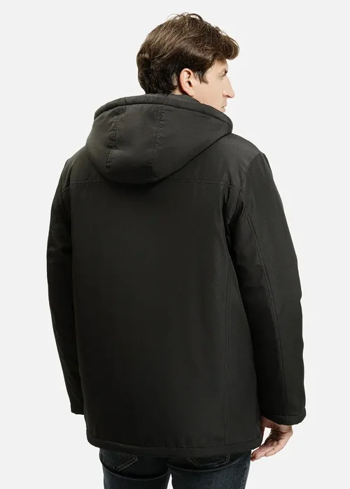 Cross Jeans Winter Jacket Black 020