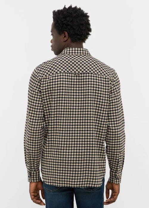 Mustang Eastbridge Brushed Twill Mini Check Black