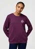 Wrangler Regular Sweat Italian Plum
