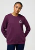 Wrangler Regular Sweat Italian Plum