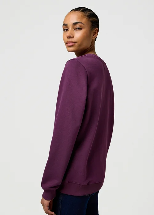 Wrangler Regular Sweat Italian Plum