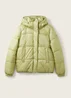 Denim Tom Tailor Puffer Jacket Dusty Pear Green